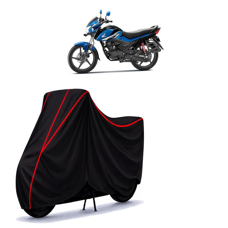 Image of Livo Drum Water Resistant Bike Cover for All Motorcycles & Rain | Heavy Duty Taffeta Fabric | UV Protection, Dustproof, Scratchproof | All Weather Two Wheeler Body Cover with Elastic Bottom