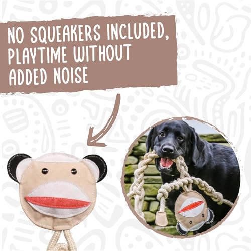 Hugglehounds Durable : jouet mastication résistant et peluche solide chien