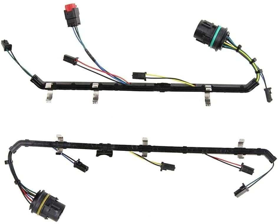 Fuel Injector Wiring Harness Left & Right Fits 6.4L Diesel Engines for 2008-2010 F250 F350 F450 F550 International Replaces 8C3Z-9D930-AA, 8C3Z-9D930-