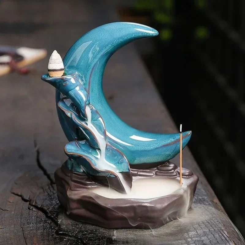 kadzielnica, Kadzidło z przepływem zwrotnym w stawie Lotus ceramicznym uchwytem