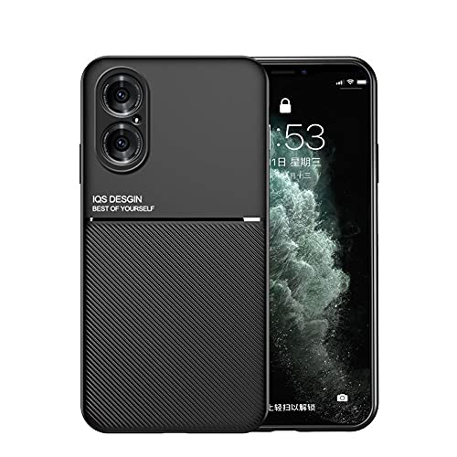 Kepuch Mowen Funda Case Carcasa Placa de Metal Incorporada para Huawei P50 - Negro