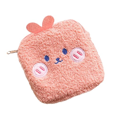 Lurrose 1ピーシー可愛いカートゥーンデザインの便携式生理用ナプキン収