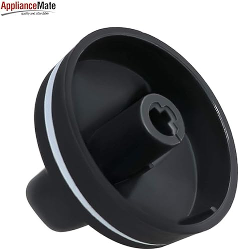 Miniatura 4 de Control Konb 8273103 - Pomo de control para estufa de gas, color negro, compatible con horno, repuesto WP8273103, WP8273103VP, 8273107, paquete de 4