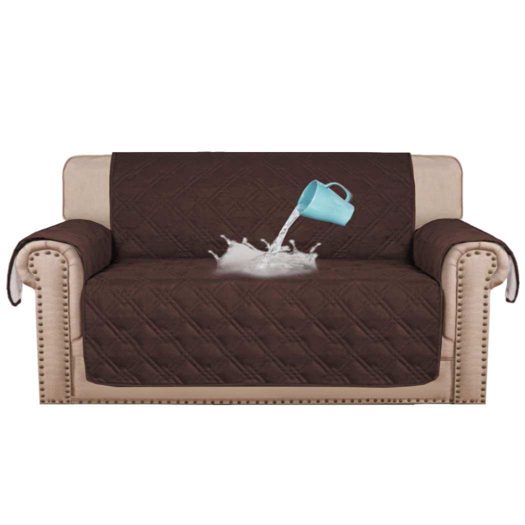 Smarcute 100% Waterproof Sofa Covers Couch Covers Sofa Slip Covers Quilted Sofa Protectors from...