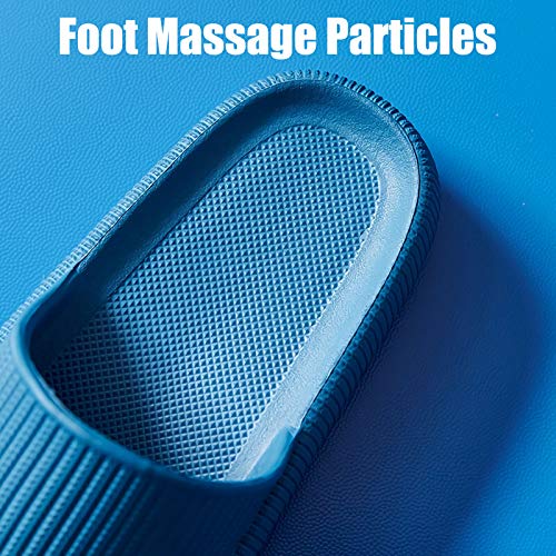 Image of rosyclo Cloud Slippers for Women and Men, Pillow House Slippers Shower Shoes Indoor Slides Bathroom Sandals, Ultimate Comfort, Lightweight, Thick Sole, Non-Slip, Easy to Clean
