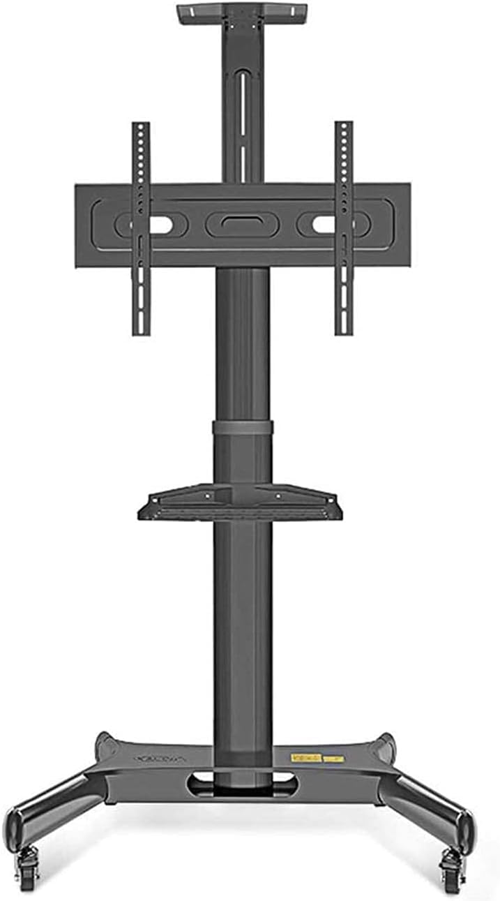 OLSKFUH Tv Stand Mobile Tv Cart Tv Mount Stands Mobile Tv Floor Stand Cart With Swivel And Height Adjustment,