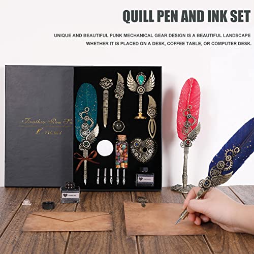 Set di penne stilografiche e inchiostri, set di