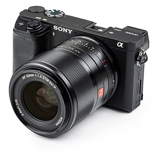 Objectif 33mm F1.4 Sony E focale fixe grand angle compatible a6500 a7