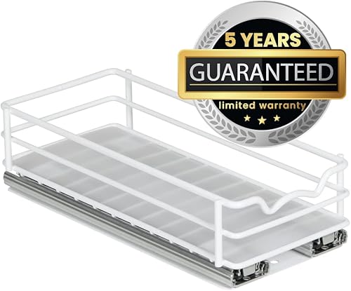 Miniatura 3 de HOLDN' STORAGE Estante de especias extraíble para gabinete, resistente - 5 años de garantía limitada - Estante de especias deslizante de 4.5
