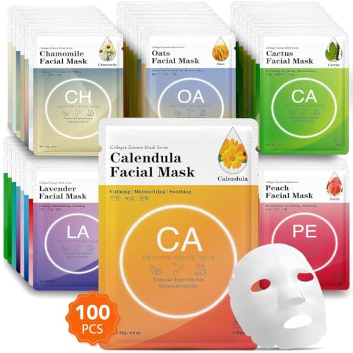 VESPRO 100 Pack Collagen Masks