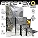 Faraday Defense 20pc Kit NEST-Z Faraday Bag EMP/Solar-Flare Prepper Ultra Thick - Military Grade Design, Superior Shielding Performance, Phones - Radios - Hard Drives - Tablets - Laptops Made in USA