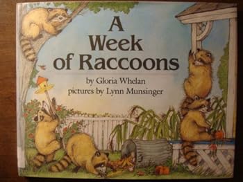 Hardcover A Week of Raccoons Book