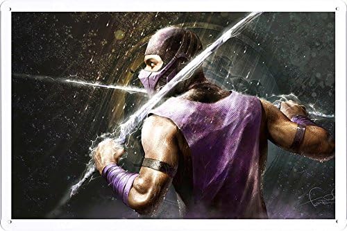 Wall Art Printing on Metal Tin (MHD1022) Decoration Poster Sign 8"x12" Inches by Miller Home