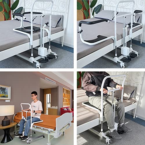 Xuetao Electric Patient Lift For Home, Elderly Split Transfer Chair With Patient Lift Electric Aid, Bathroom Wheelchair Shower Chairs For Disabled Elderly With 180° Split Seat #TOP2