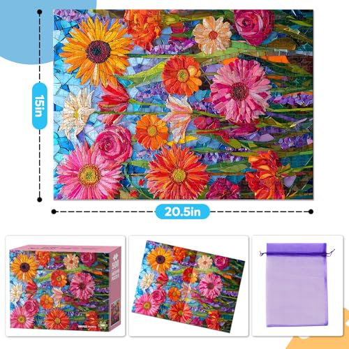 Puzzle Floral 500 Piezas 15 Años miniatura 2
