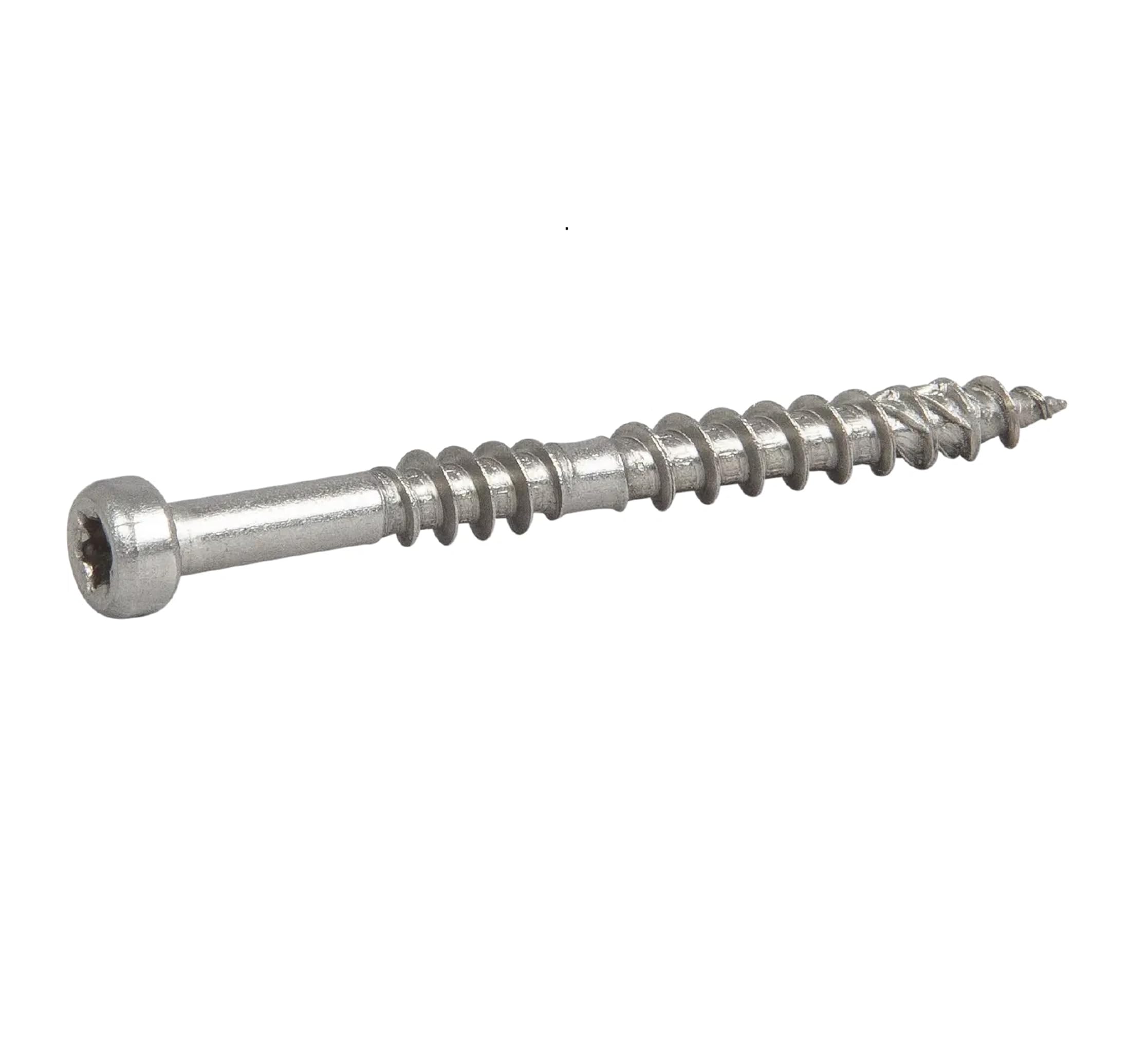 ESSVE ESSDECK MAX - Viti per terrazze, A2, in acciaio inox, 4,8 x 55 mm, antiruggine, autoforanti, TX, 250 pezzi