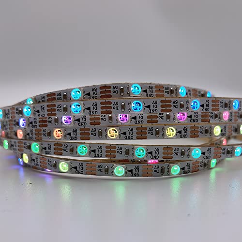 Tira LED WS2812B SK6812 RGB 5m 4mm 60 LEDs/m miniatura 3