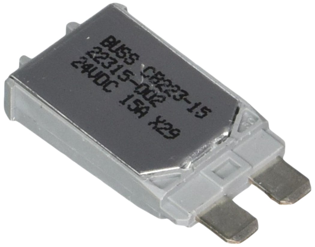 Bussmann CB223-15 Type III ATC Footprint Automotive Circuit Breaker (15 Amp), 1 Pack