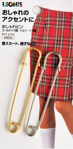 レオニス おしゃれのアクセントに おしゃれピン（Gold1pcs