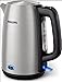 Produktbild Philips Viva Collection HD9353/90 electric kettle 1.7 L 2060 W Black Stainless steel