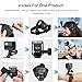 TELESIN Head Strap Mount with Cap Clip, Quick Release Head Belt Mount Compatible with GoPro Max/Hero 13/12/11/10/9/8, Insta360 X5, DJI Osmo Nano Action 5 Pro Action 4 3, AKASO and Most Action Cameras