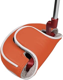 Sahara No-Logo Synthetic Leather Mallet Putter Headcover