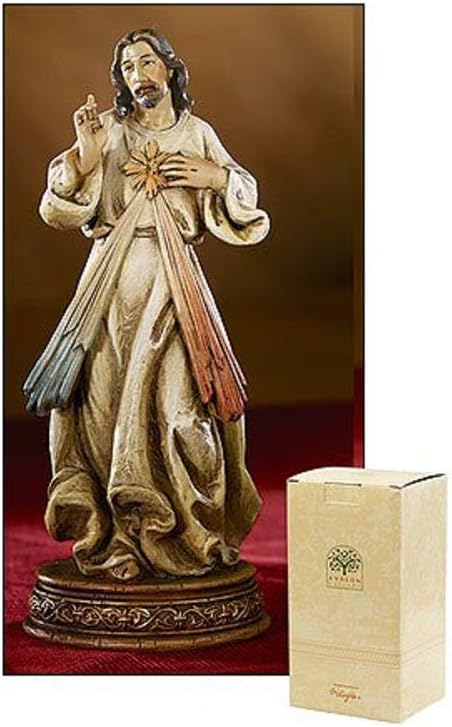 Avalon Gallery Christian Brands 6" Divine Mercy of Jesus Religious Statue Gifts of Faith Bel