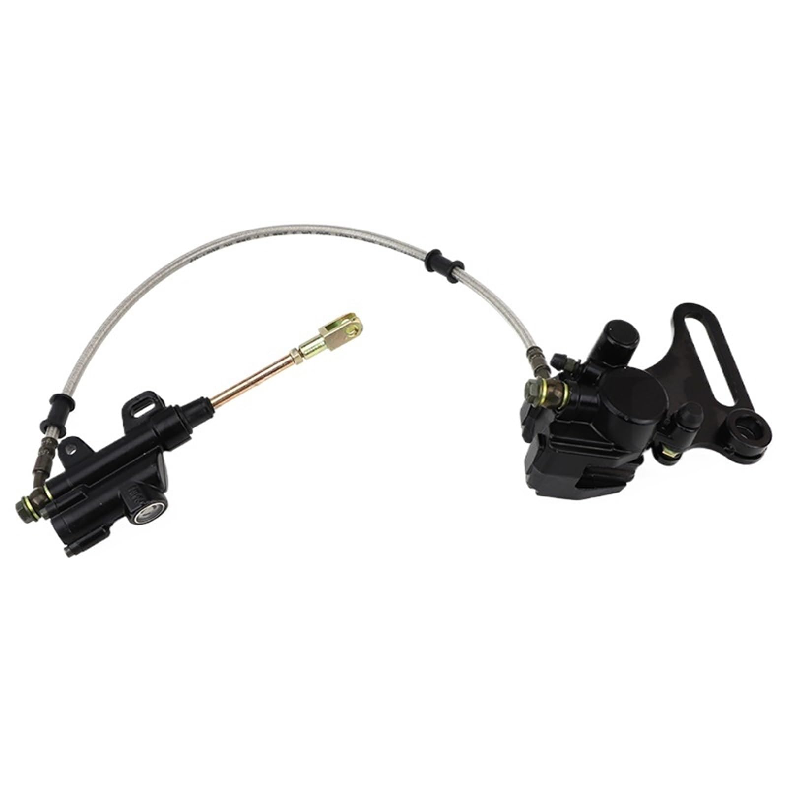Arretratore Pistoncini Pastiglia Freno a Disco Posteriore da 15 mm Adatta per 110 CC, 125 e 140 CRF XR SSR Pit Dirt Bike ATV(C-Without Brake Disc)
