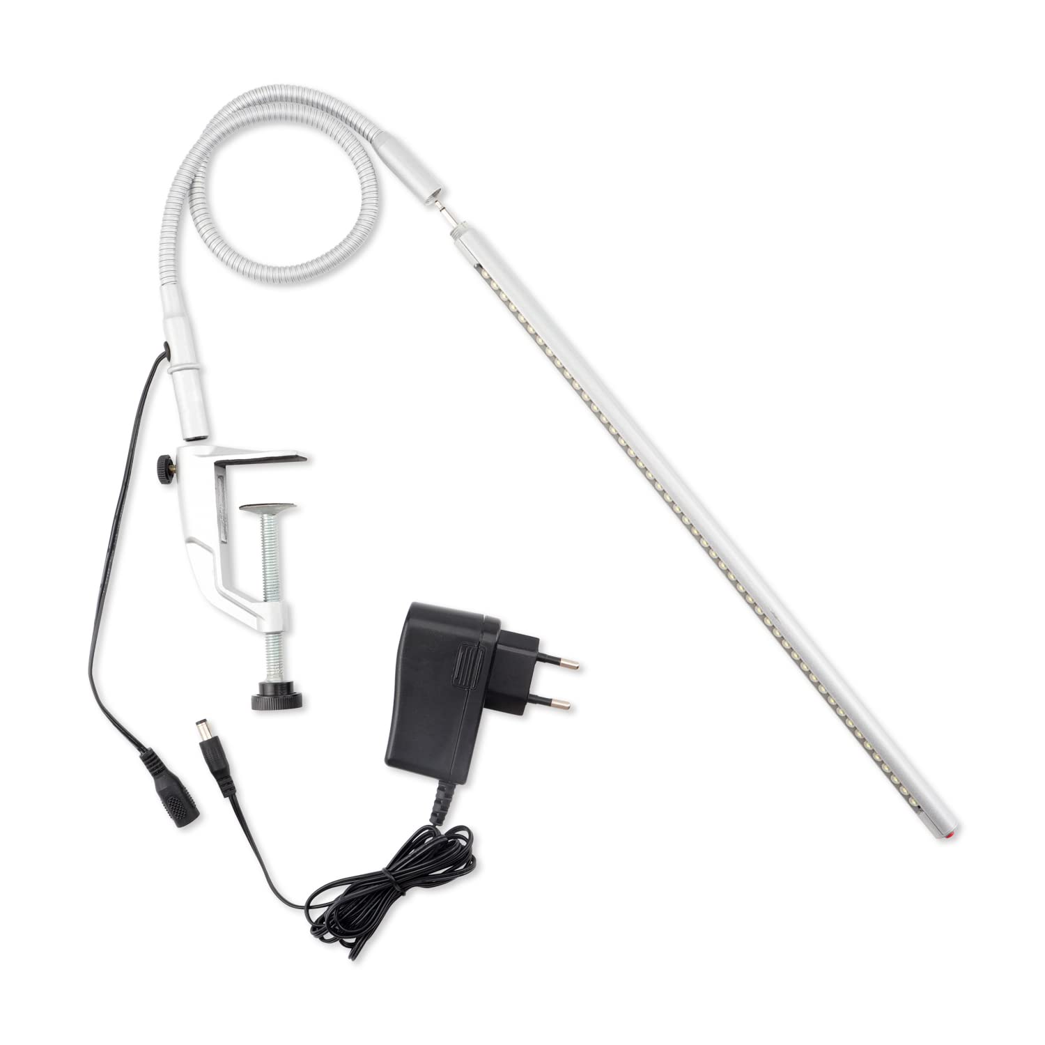 Lampada da scrivania a led dimmerabile con struttura in metallo orientabile - 8W - Lumen 400 - 3000k Luce Calda