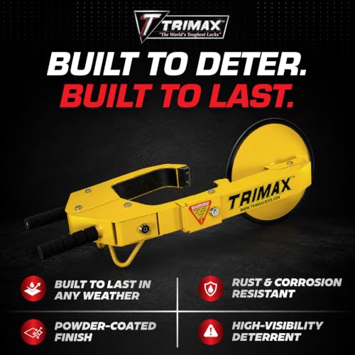 Trimax TWL100 Ultra-MAX Wheel Lock