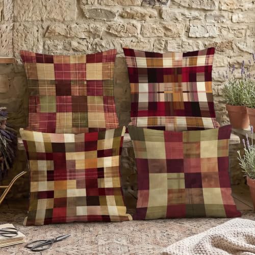 Housse de coussin imperméable 45x45 anti-tache pour canapé - 5