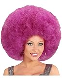 ¿Buscas una peluca de carnaval excepcional que atrae todas las miradas? Esta peluca lila XL de payaso te hace llamar la atención. No importa si te disfrazas como un payaso de circo divertido o como colorido reina de los 70 s: nuestra peluca gigante afro lila se puede combinar de forma versátil y tiene un aspecto súper divertido.