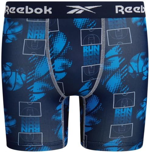 Reebok Boys Boxer Briefs - 8 Pack Performance Stretch Soft Comfort Boys Underwear - Breathable Active Boxers for Boy (6-18)3