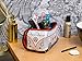 BRISA VW Collection - Volkswagen Neoprene Universal Makeup Cosmetics Toiletry Travel Pharmacy Bag in T1 Bus Design (First Aid/Gray/Large)