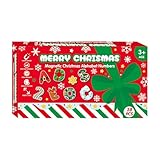 Buchstaben und Zahlen mit Magneten | Pädagogisches Lernwerkzeug - Kühlschrankmagnete,für und Mädchen Zuhause Schule Klassenraum Kindergarten Kindertagesstätte Regentag Weihnachten