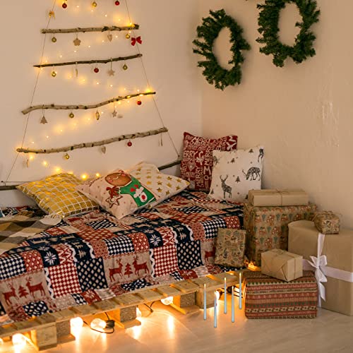 6 Pcs Led Flameless Taper Candles Flickering Battery Operated Candles 3D Electric Long Candles Lamp For Christmas Bar Home Wedding Decor (Warm White Lights) (Fl-001) #TOP6