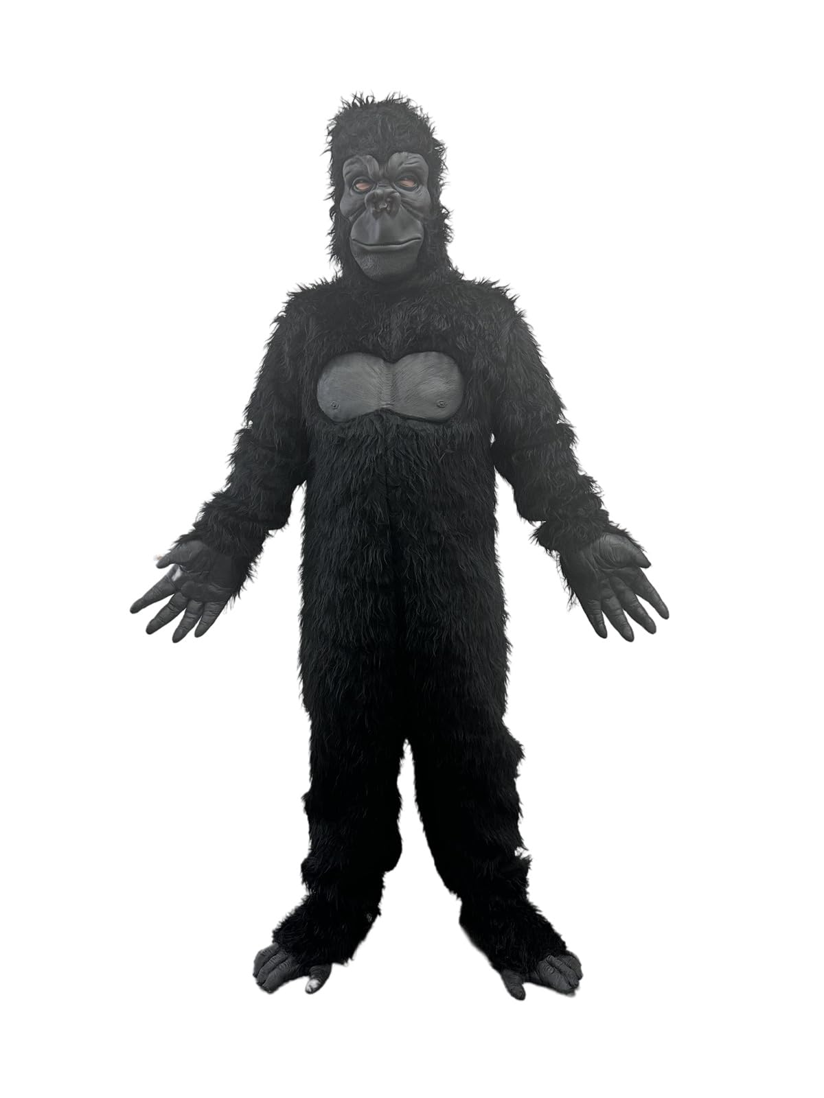 Gorilla Mascot Costume Chimpanzee Character Outfit Adult Monkey Suit