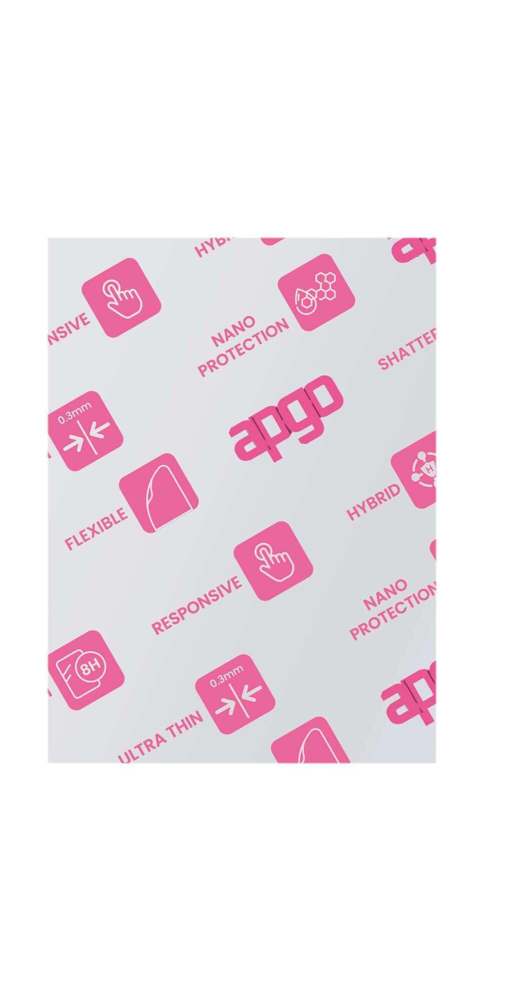 apgo Hybrid Glass Screen Protector do Amazon Kindle 11, szkło hybrydowe, zamiennik hartowanego
