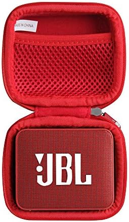 Hermitshell Hard EVA Travel Case for JBL Go2 Portable Bluetooth Speaker(Red)