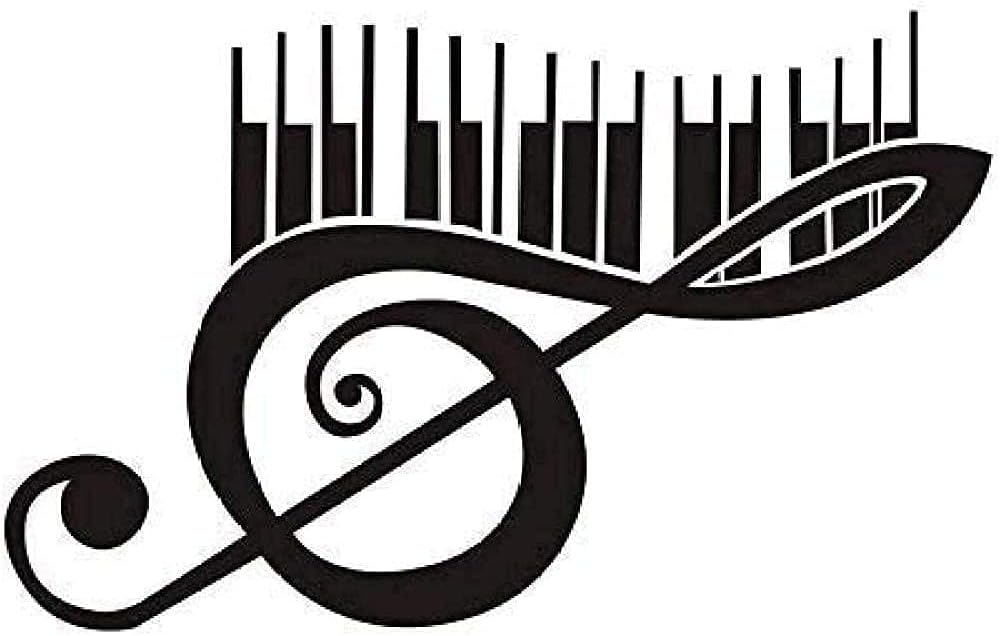 Music Note Wall Sticker Vinyl Removable Wall Picture Art Creative Wall