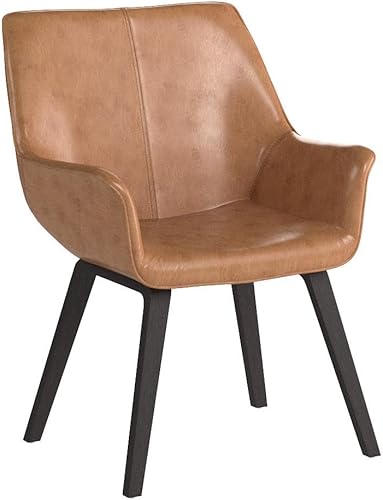 Miniatura 41 de Sillas de sala de cuero sintético, sillas de comedor Marrón,Marfil,Amarillo,https://www.amazon.com/dp/undefined