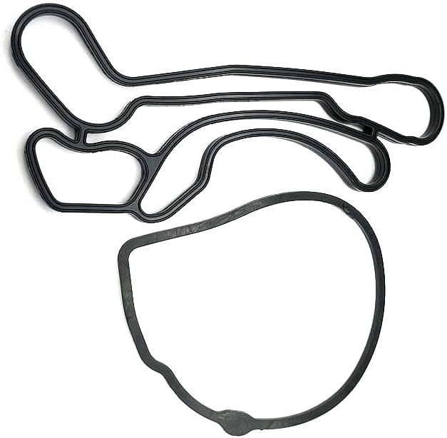 55354071 Oil Cooler Gasket Seal Repair Kit for Chevy Cruze Yinglang Grid Radiator 1.6L & 1.8L Chevrolet Aveo Sonic Pontiac G3 Saturn Astra Vauxhall 55353321 55353319 93186324 55355603 55353331