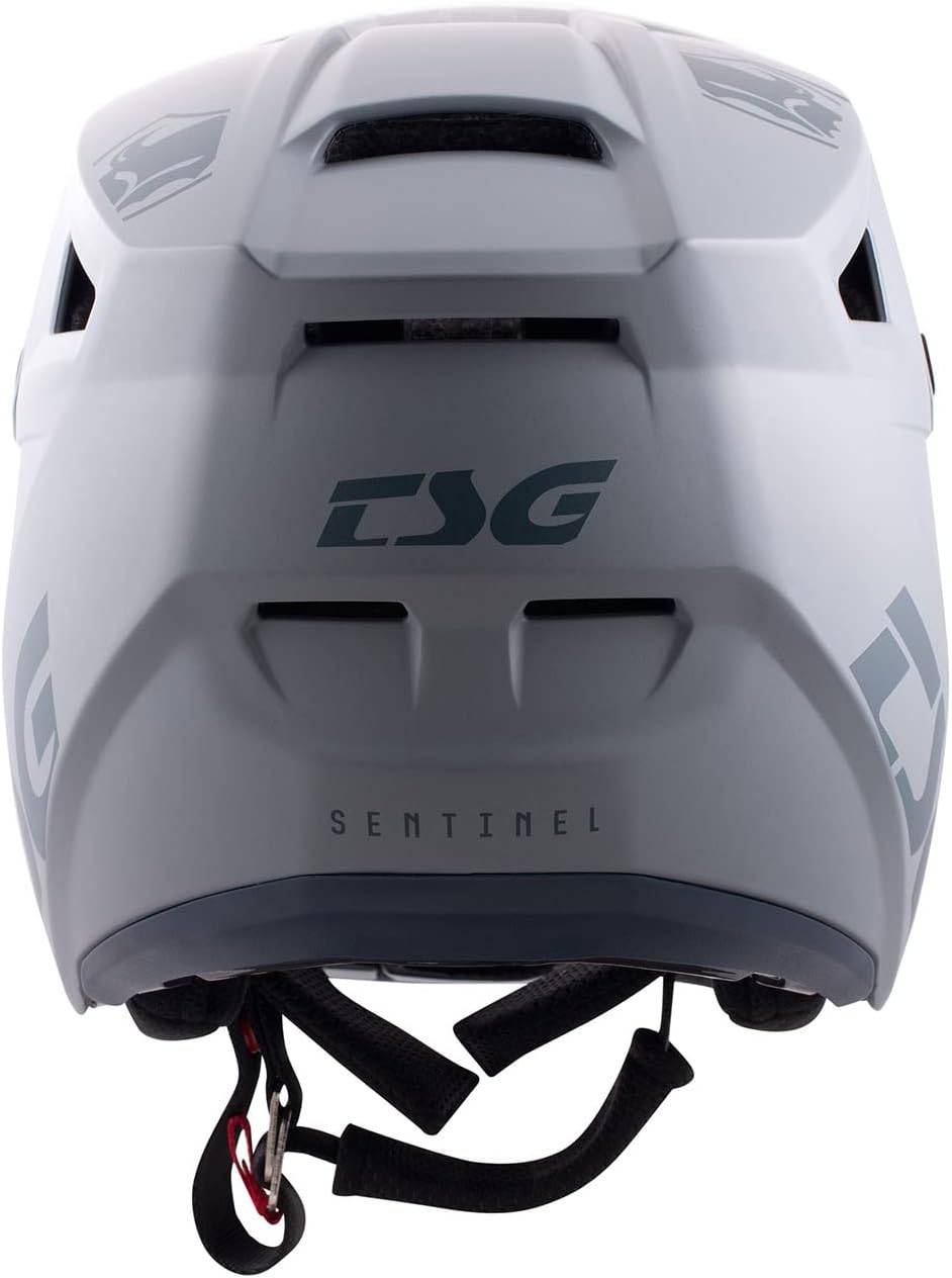 TSG Sentinel Fullface Downhill Mountain Bike Helmet, Black, ABS Outershell, Full Frame EPS Protection, PC Laminated EPS Chinbar, 12 Vents, Wide Eyeports, Precision Visor, Removable Liners & Cheek Pads : Sports & Outdoors
