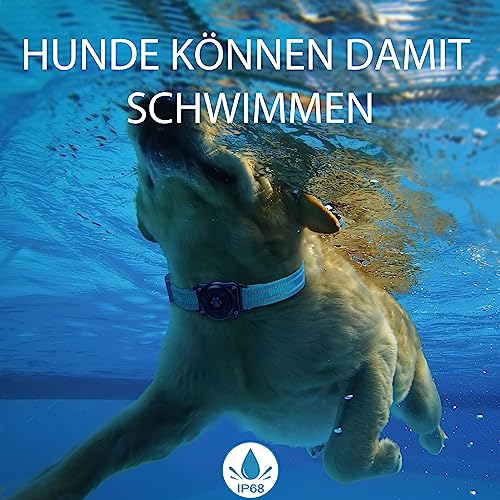 Airtag - Collare per cani, impermeabile al 100%