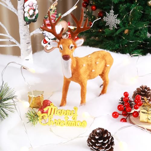 image for Ayieyill Christmas Snow Blanket - 2.6ft x 7.8ft - Artificial Snow Blan