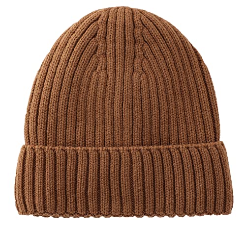 Image of Connectyle Fleece Lined Cuffed Beanie Hat for Men Women Knitted Winter Wool Beanies Skull Cap Warm Watch Hat