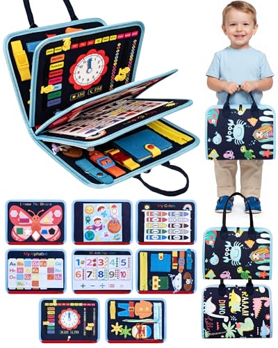 Busy Board for 1 Year Old, Busy Book for Toddlers...