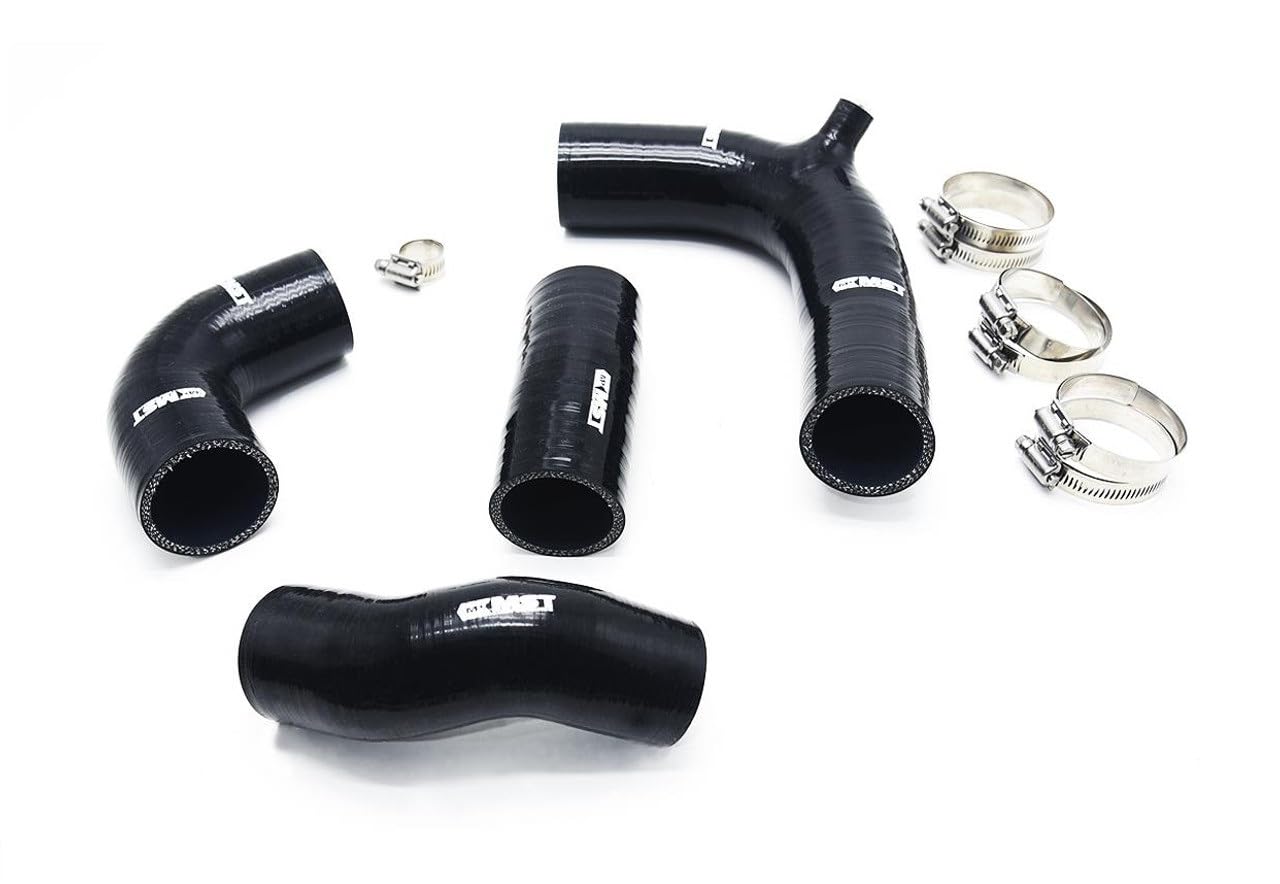 MST Performance Black Silicone Boost Pipe to fit MK3 Ford Focus TDCi