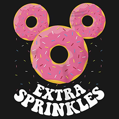 Disney Mickey Mouse Donut Ears Extra Sprinkles Girls Standard T-Shirt2