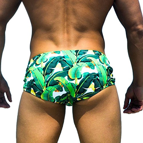 Taddlee Men Swimwear Swim Briefs Bikini Board Surf Shorts Boxer Trunks Swimsuits Red2